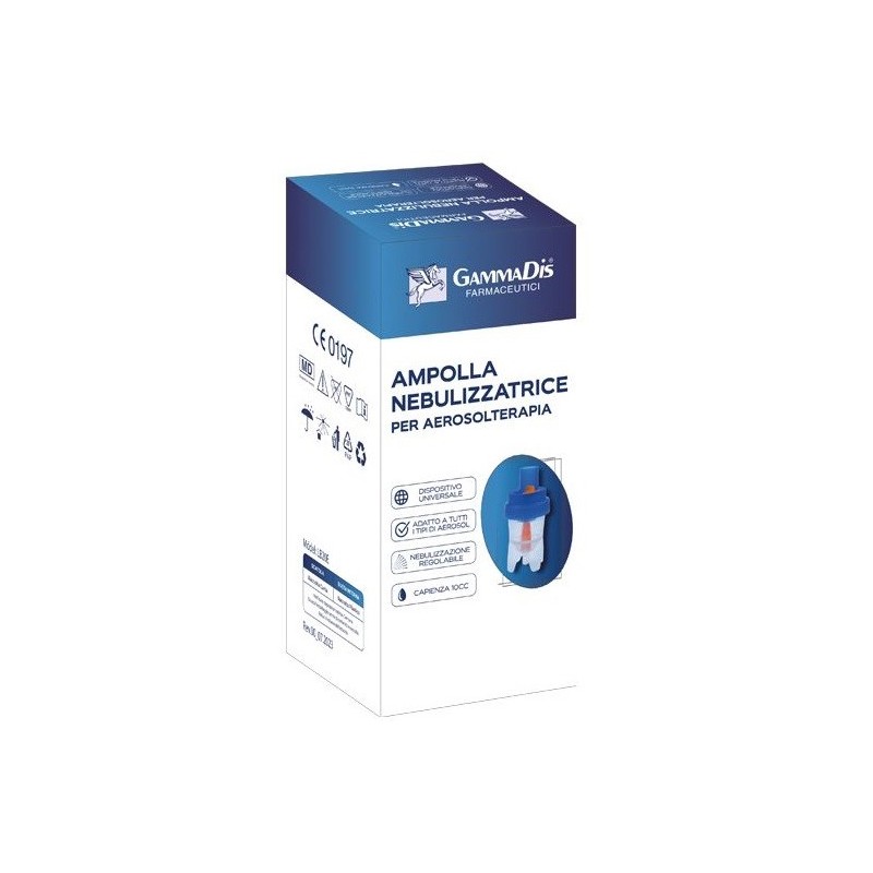 Ampolla aerosol plastica gammadis 1 pezzo