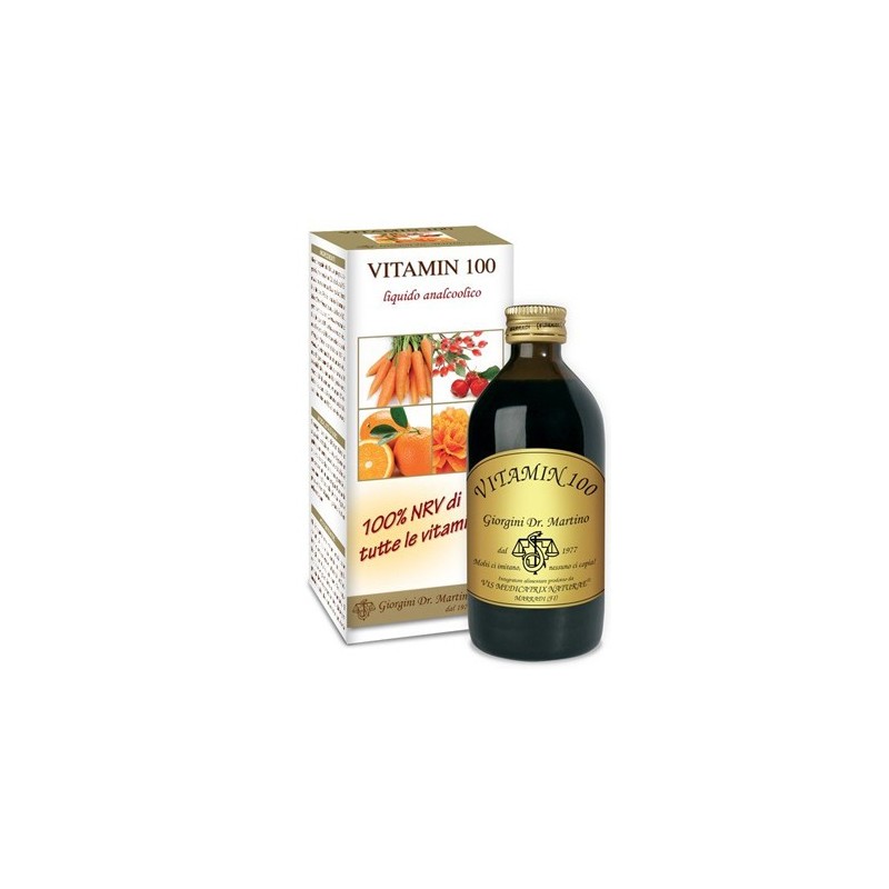 Vitamin 100 liquido analcolico 200 ml