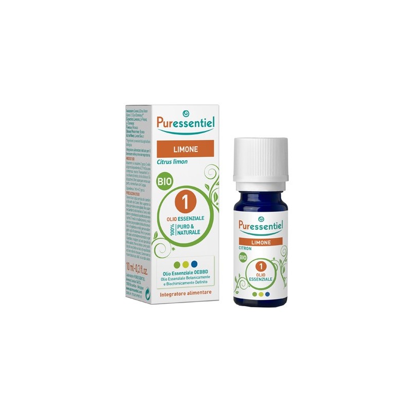 Puressentiel limone olio essenziale bio 10 ml