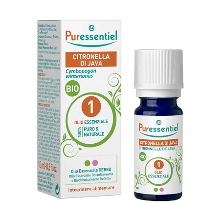 Puressentiel citronella java olio essenziale bio 10 ml