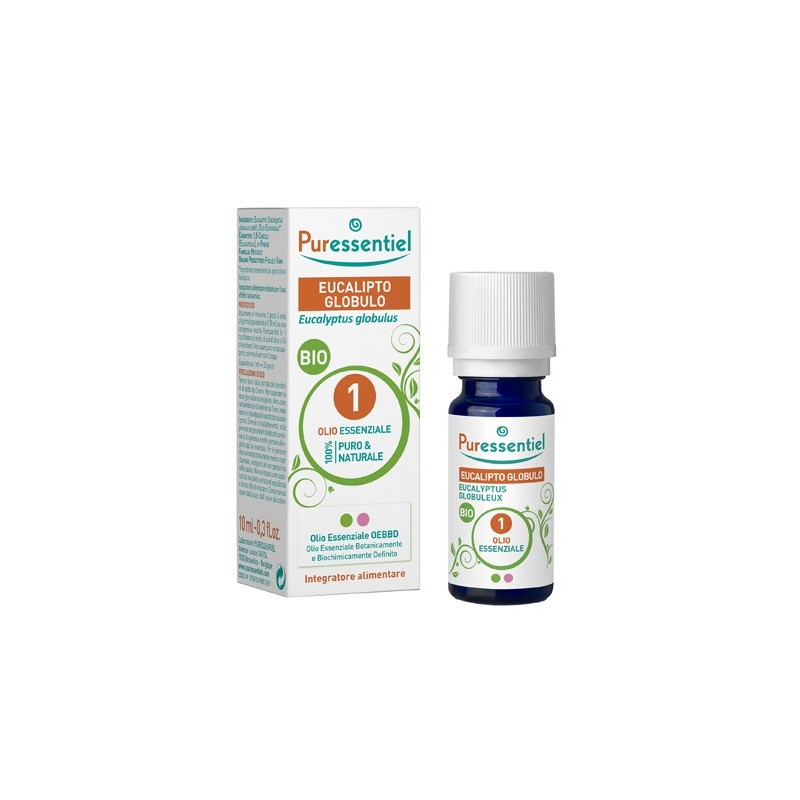 Puressentiel eucalipto globulo olio essenziale bio 10 ml