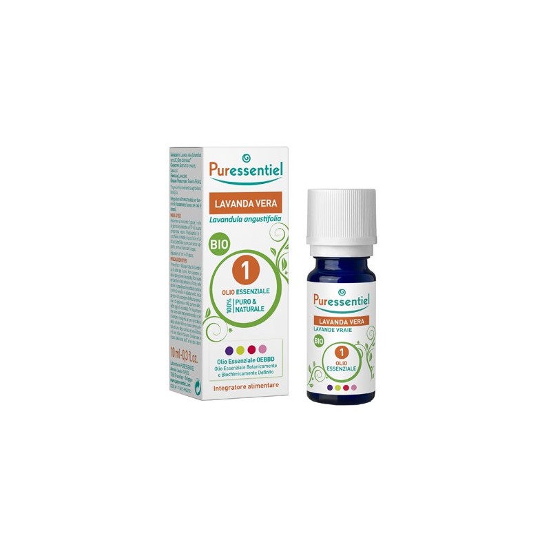 Puressentiel lavanda vera olio essenziale bio 10 ml Puressentiel lavanda vera olio essenziale bio 10 ml