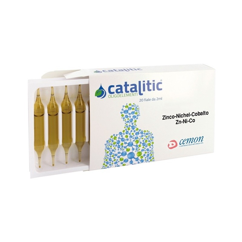 Catalitic oligoelementi zinco nichel cobalto zn-ni-co 20 ampolle Catalitic oligoelementi zinco nichel cobalto zn-ni-co 20 ampolle