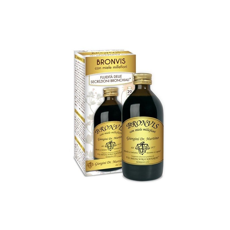 Bronvis con miele millefiori 200 ml Bronvis con miele millefiori 200 ml