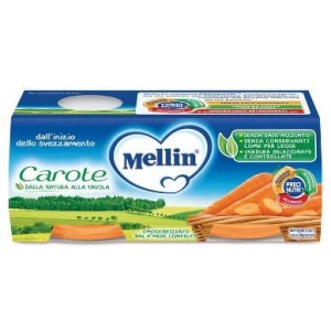 Mellin omogeneizzato carote 2 x 80 g