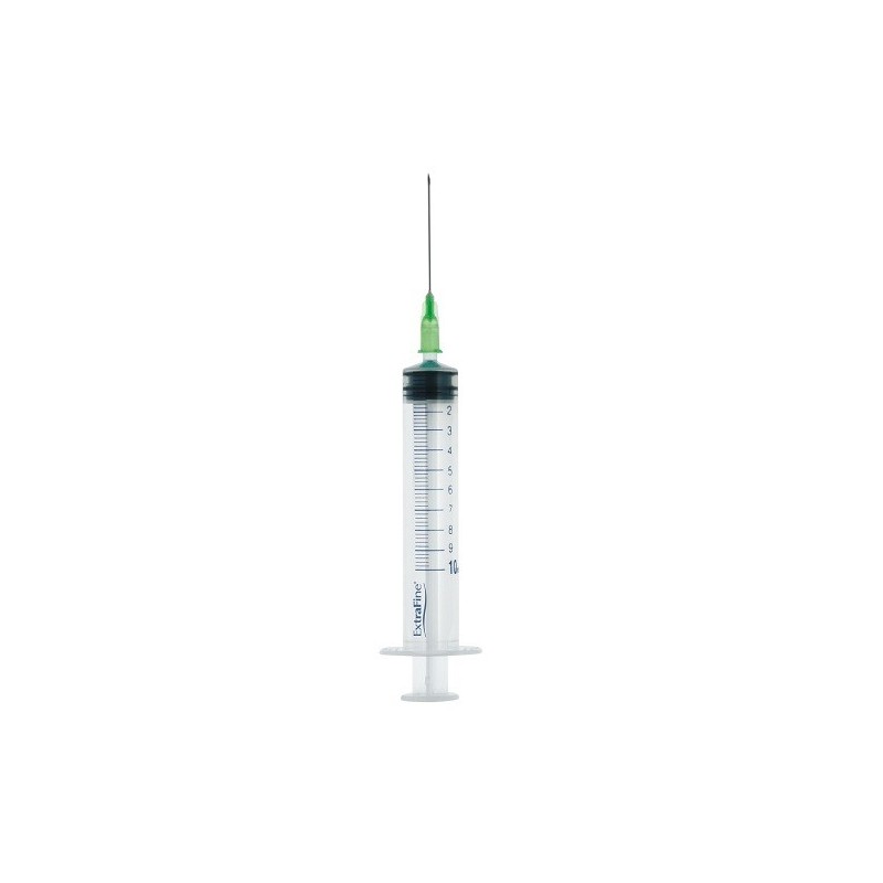 Siringa ipodermica sfusa extrafine 10 cc ago 2 g21 0,80x40centrale