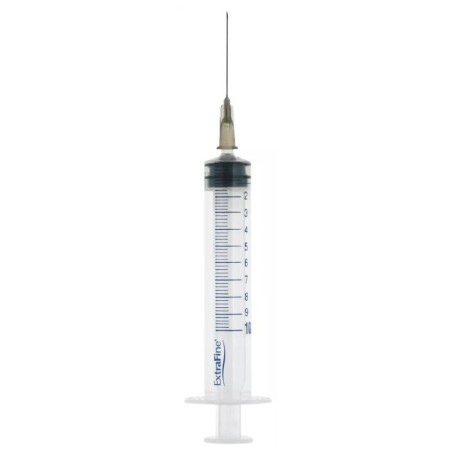 Siringa extrafine ipodermica 10 ml ago 12 gauge 22