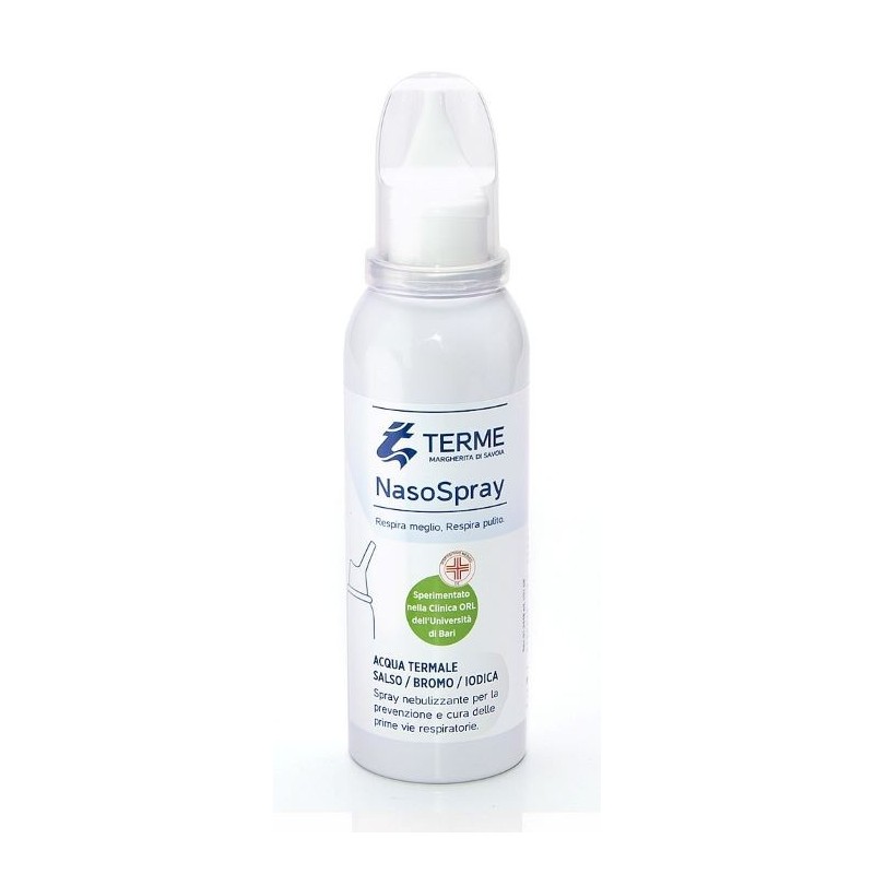 Nasospray terme di mergherita di savoia flacone 100 ml Nasospray terme di mergherita di savoia flacone 100 ml
