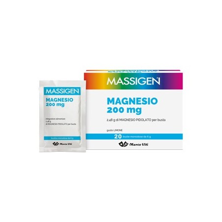 Massigen magnesio 20 bustine