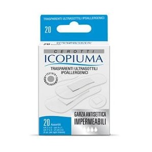 Cerotto icopiuma trasparente mix 20 pezzi