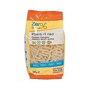 Zero% glutine pasta riso fusilli senza glutine bio 500 g