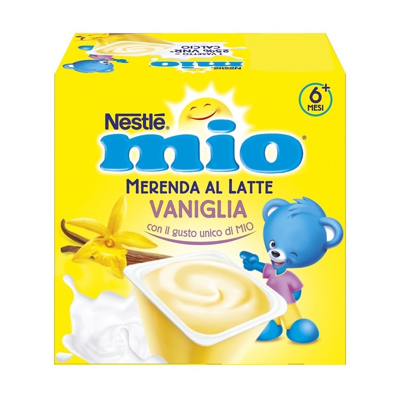 Mio merenda vaniglia 4 x 100 g