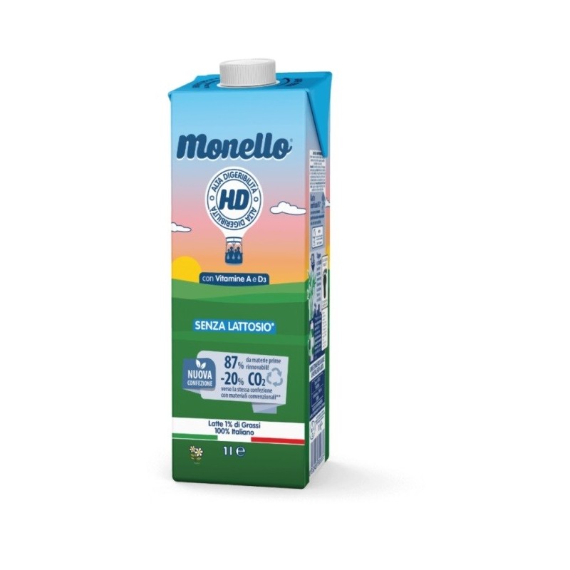 Monello hd latte alta digeribilita' 1 litro