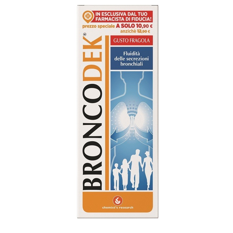 Broncodek sciroppo 200 ml Broncodek sciroppo 200 ml