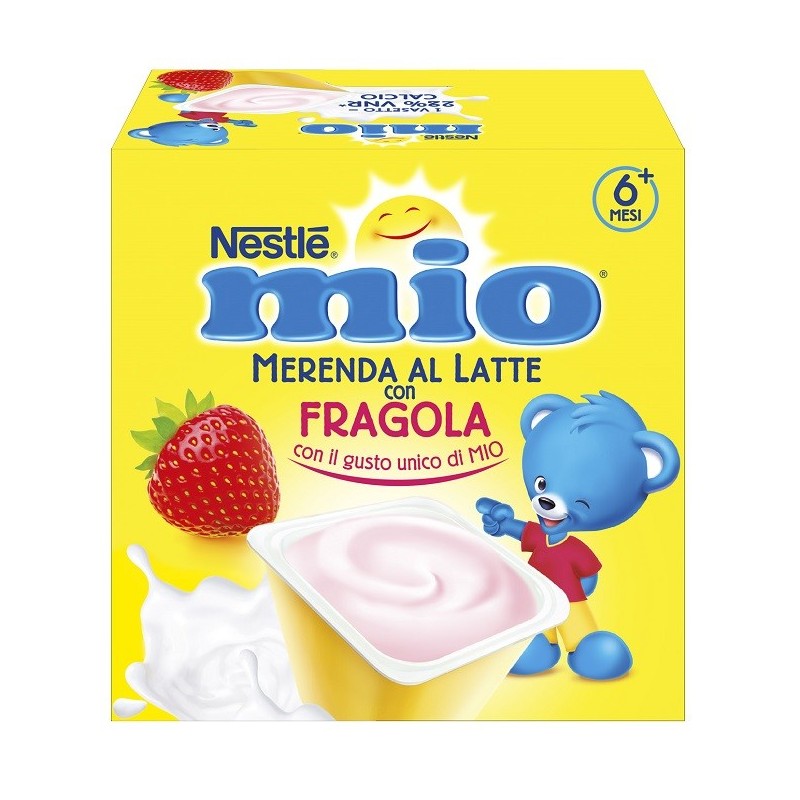 Mio merenda fragola 4 x 100 g