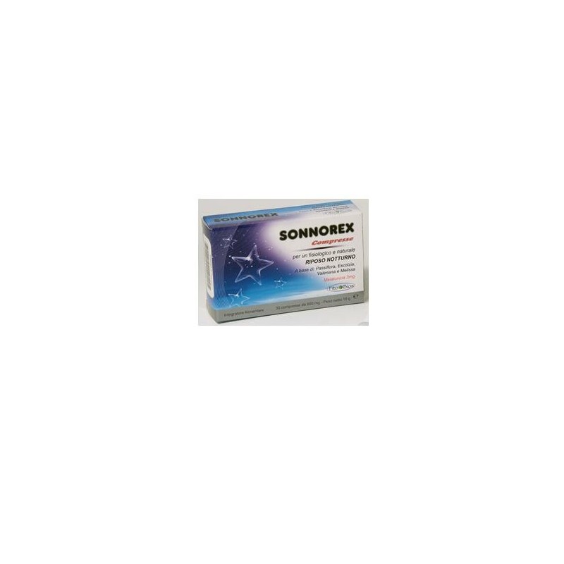 Sonnorex 30 compresse 600 mg Sonnorex 30 compresse 600 mg