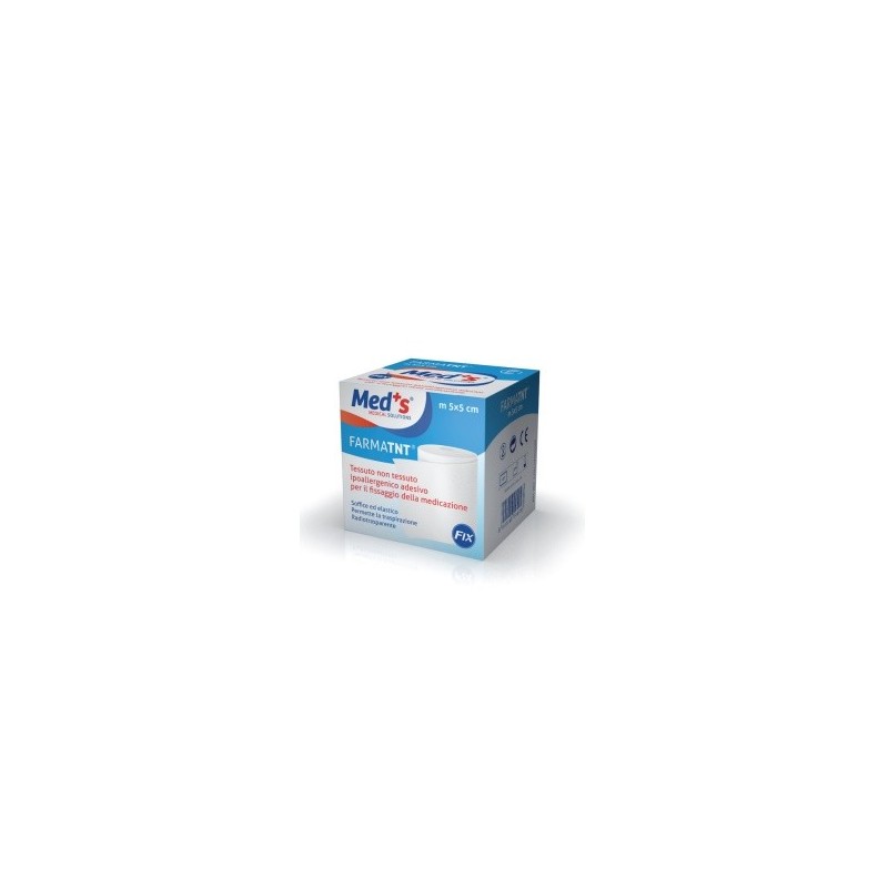 Cerotto meds farmatessuto non tessuto tessuto non tessuto fix ipoallergenico adesivo 250x5 cm