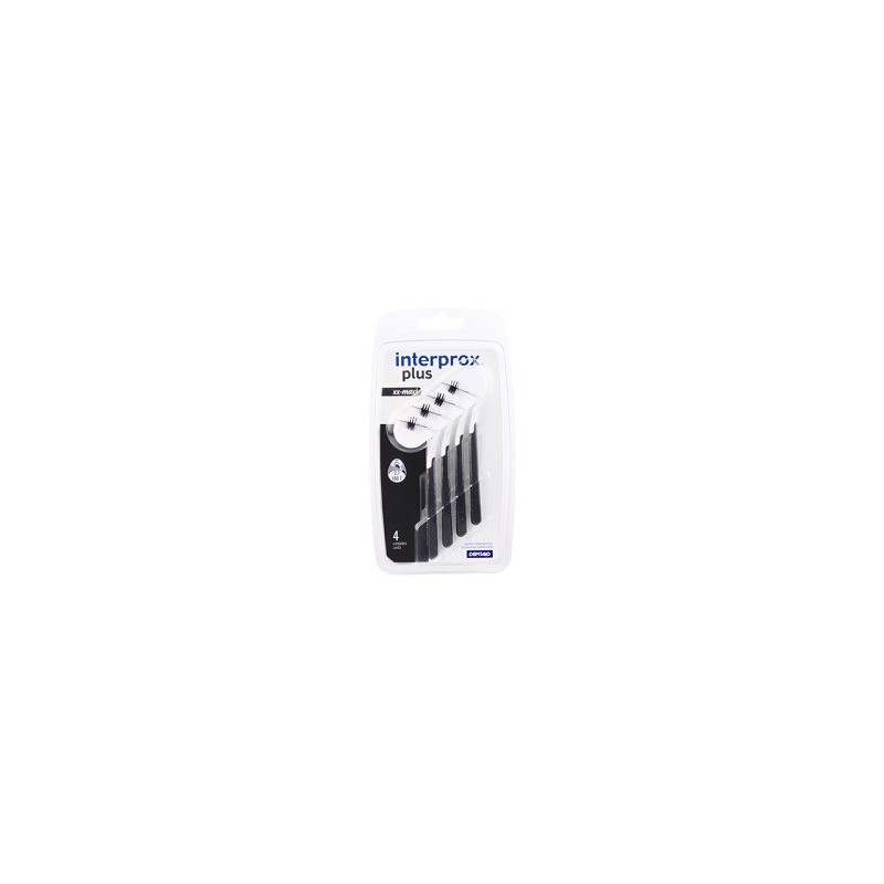 Interprox plus xx maxi nero 4 pezzi