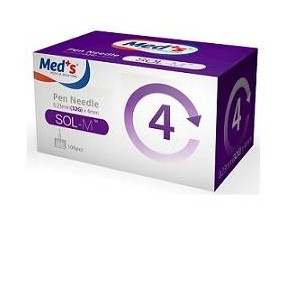 Ago per penna da insulina gauge 30 8 mm 100 pezzi