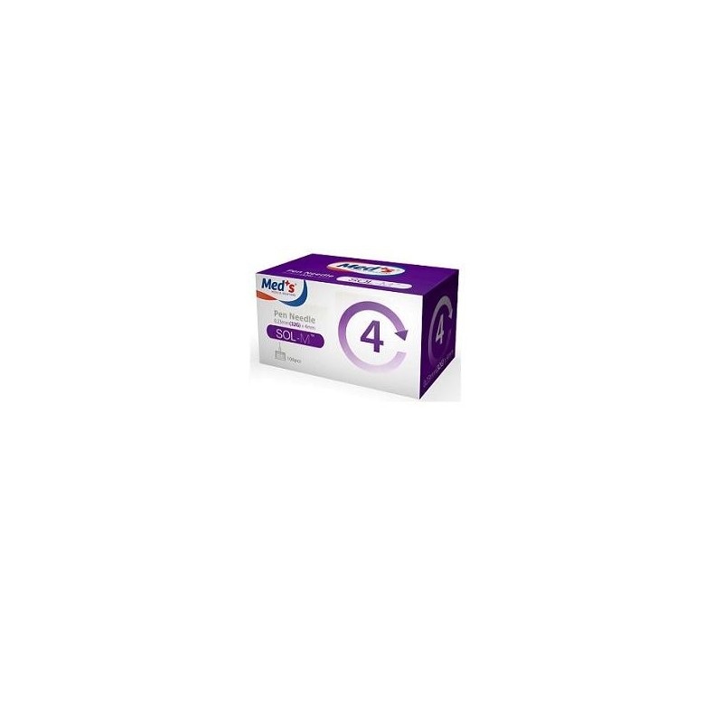 Ago per penna da insulina gauge 31 5 mm 100 pezzi