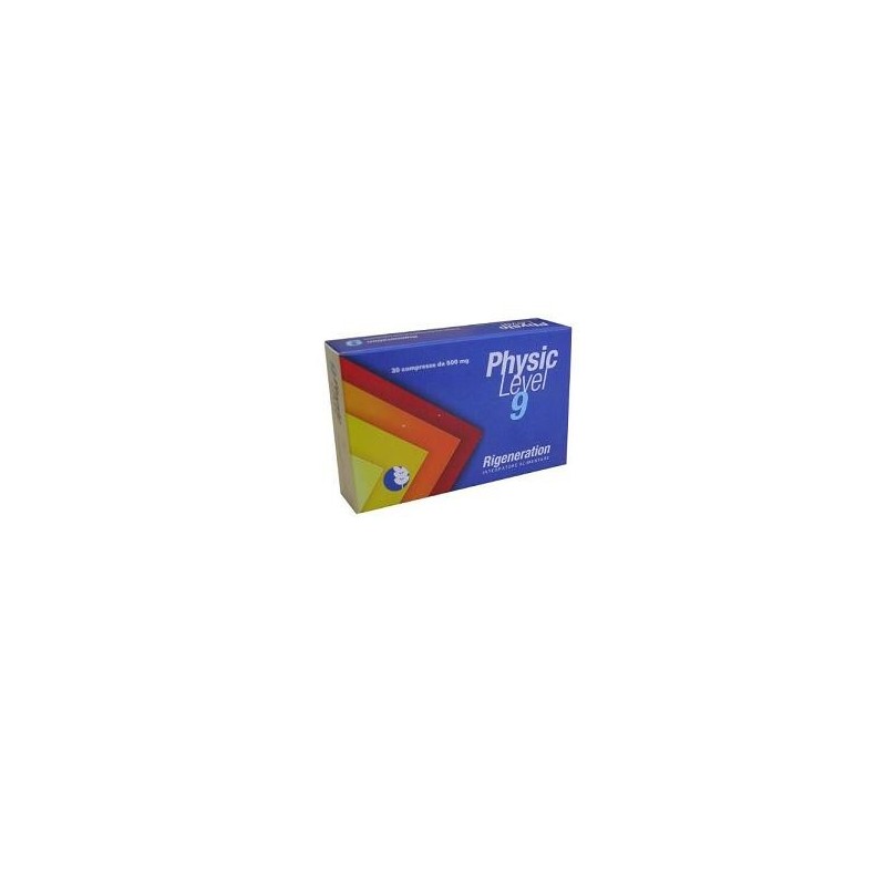 Physic level 9 rigeneration 30 compresse 500 mg Physic level 9 rigeneration 30 compresse 500 mg