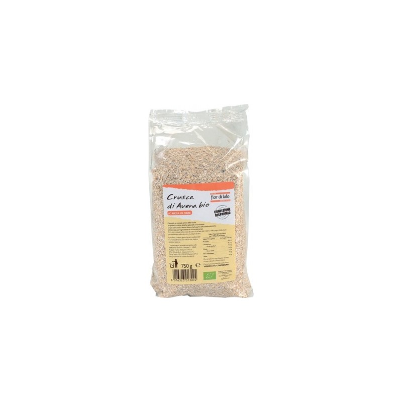 Crusca di avena bio 750 g