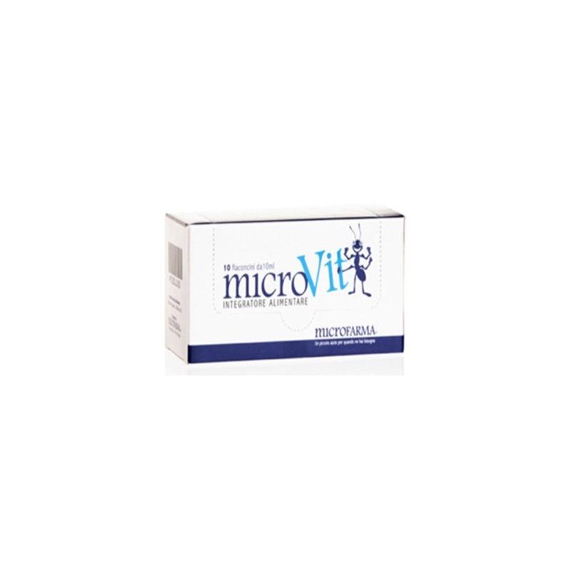 Microvit 10 flaconcini da 10 ml Microvit 10 flaconcini da 10 ml