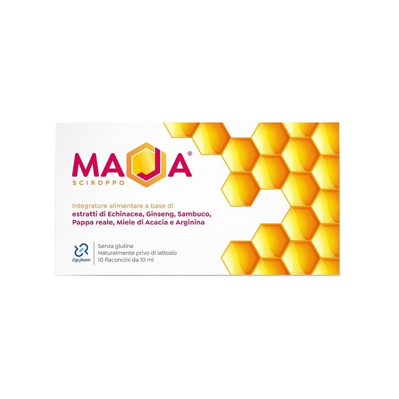 Maja sciroppo 10 flaconcini 10 ml Maja sciroppo 10 flaconcini 10 ml