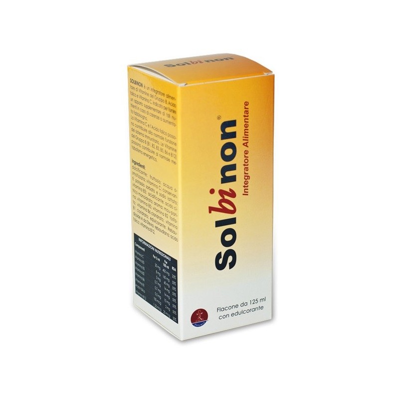Solbinon sciroppo 125 ml Solbinon sciroppo 125 ml
