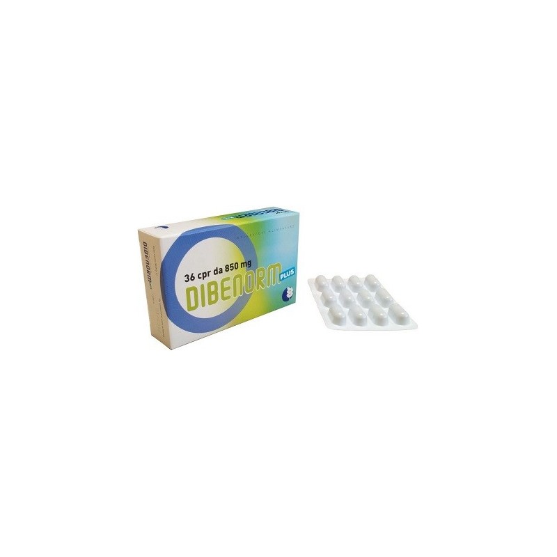 Dibenorm plus 36 compresse 850 mg