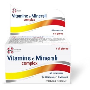 Matt divisione pharma vitamine e minerali complex 60 compresse
