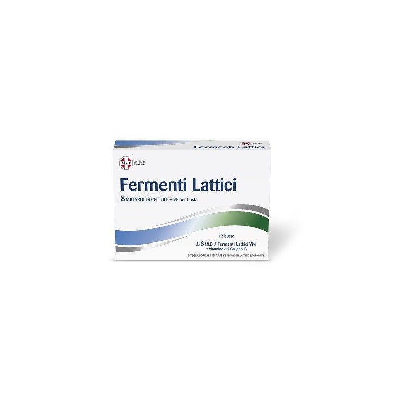 Matt divisione pharma fermenti lattici 12 bustine