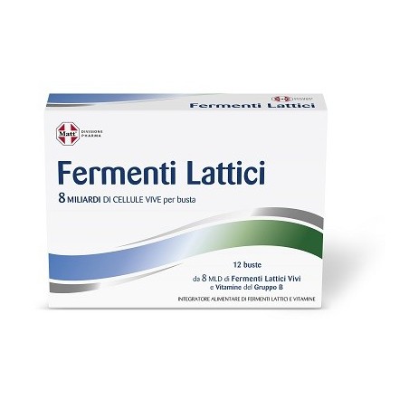 Matt divisione pharma fermenti lattici 12 bustine