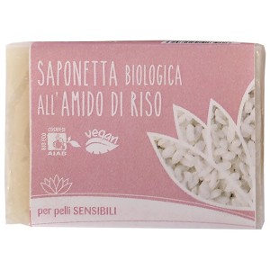 Saponetta amido di riso bio
