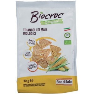 Biocroc triangoli di mais bio 40 g