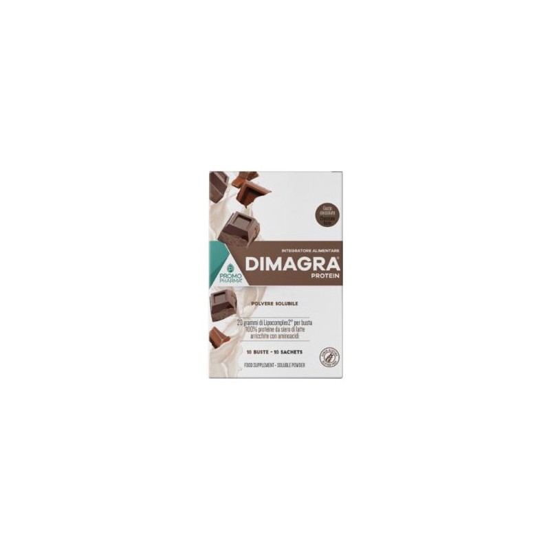 Dimagra protein cioccolato 10 buste Dimagra protein cioccolato 10 buste