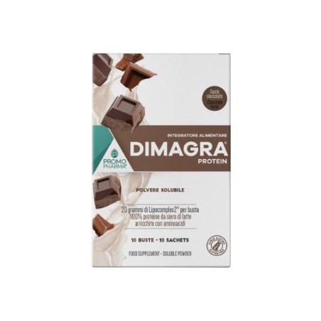 Dimagra protein cioccolato 10 buste