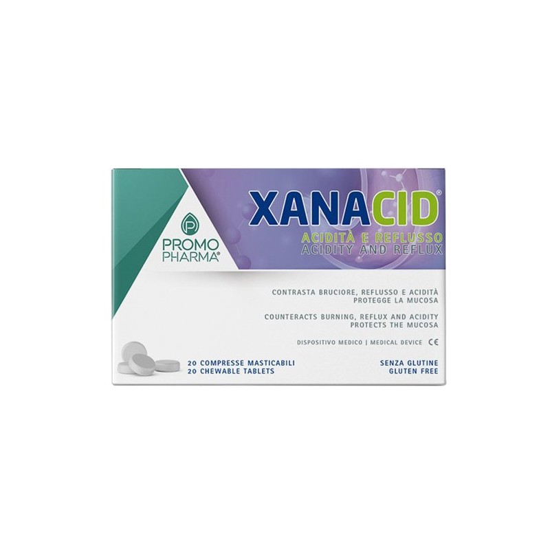 Xanacid 20 compresse masticabili