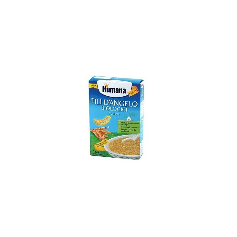 Humana fili d'angelo pastina biologica 320 g
