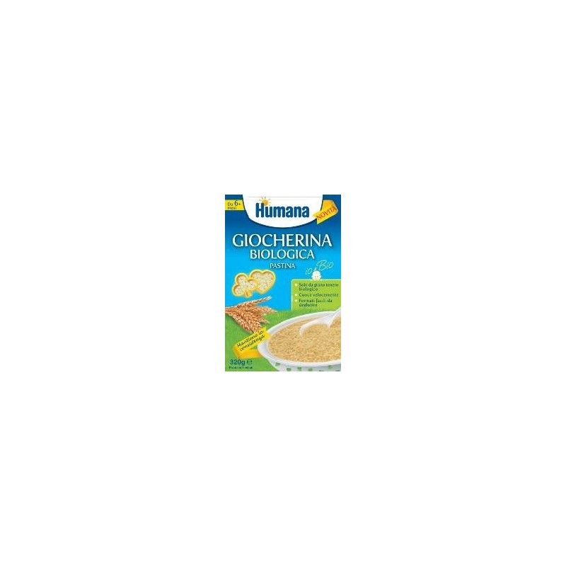 Humana giocherina pastina biologica 320 g