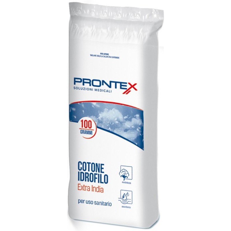 Prontex cotone idrofilo 100g Prontex cotone idrofilo 100g