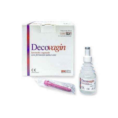 Decovagin 5 flaconi da 100 ml + 5 cannule monouso