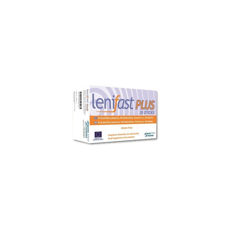 Lenifast plus 20 sticks da 4,5 g Lenifast plus 20 sticks da 4,5 g