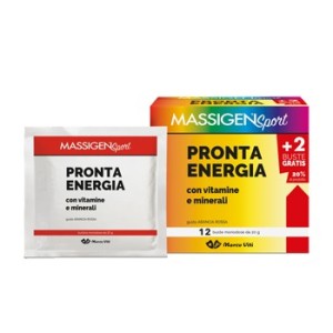 Massigen sport pronta energia 12 bustine