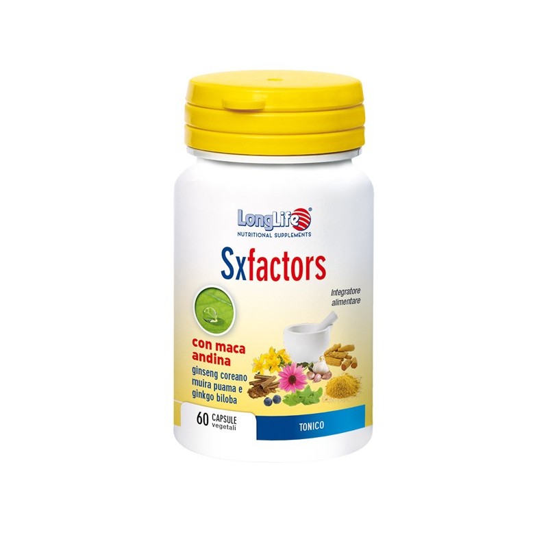 Longlife sx factors 60 capsule vegetali