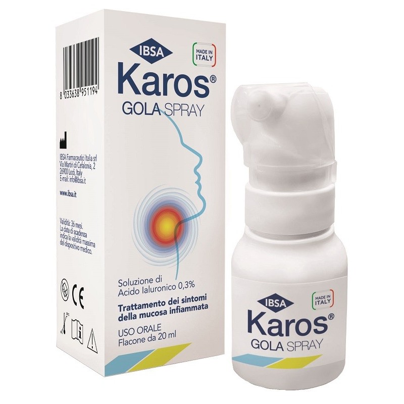 Karos spray orale 0,3% 20 ml