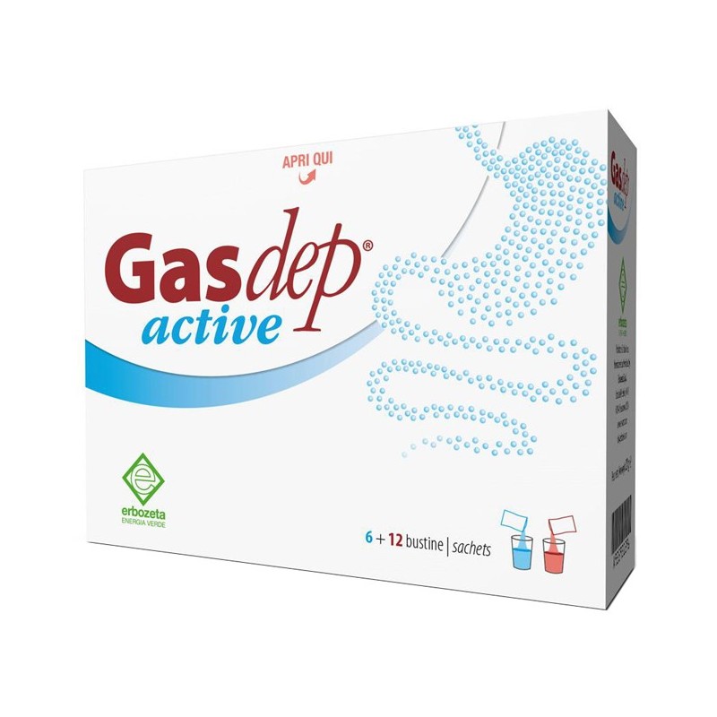 Gasdep active 6+12 bustine