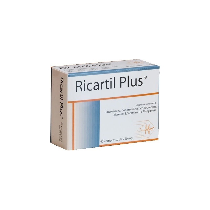 Ricartil plus 40 compresse Ricartil plus 40 compresse