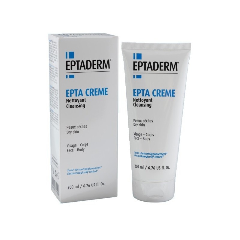 Epta creme pelli secche detergente viso corpo 200 ml