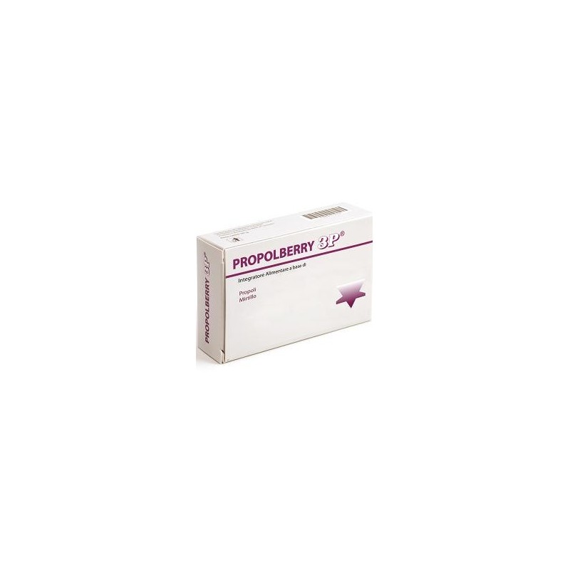 Propolberry 3p 30 compresse Propolberry 3p 30 compresse